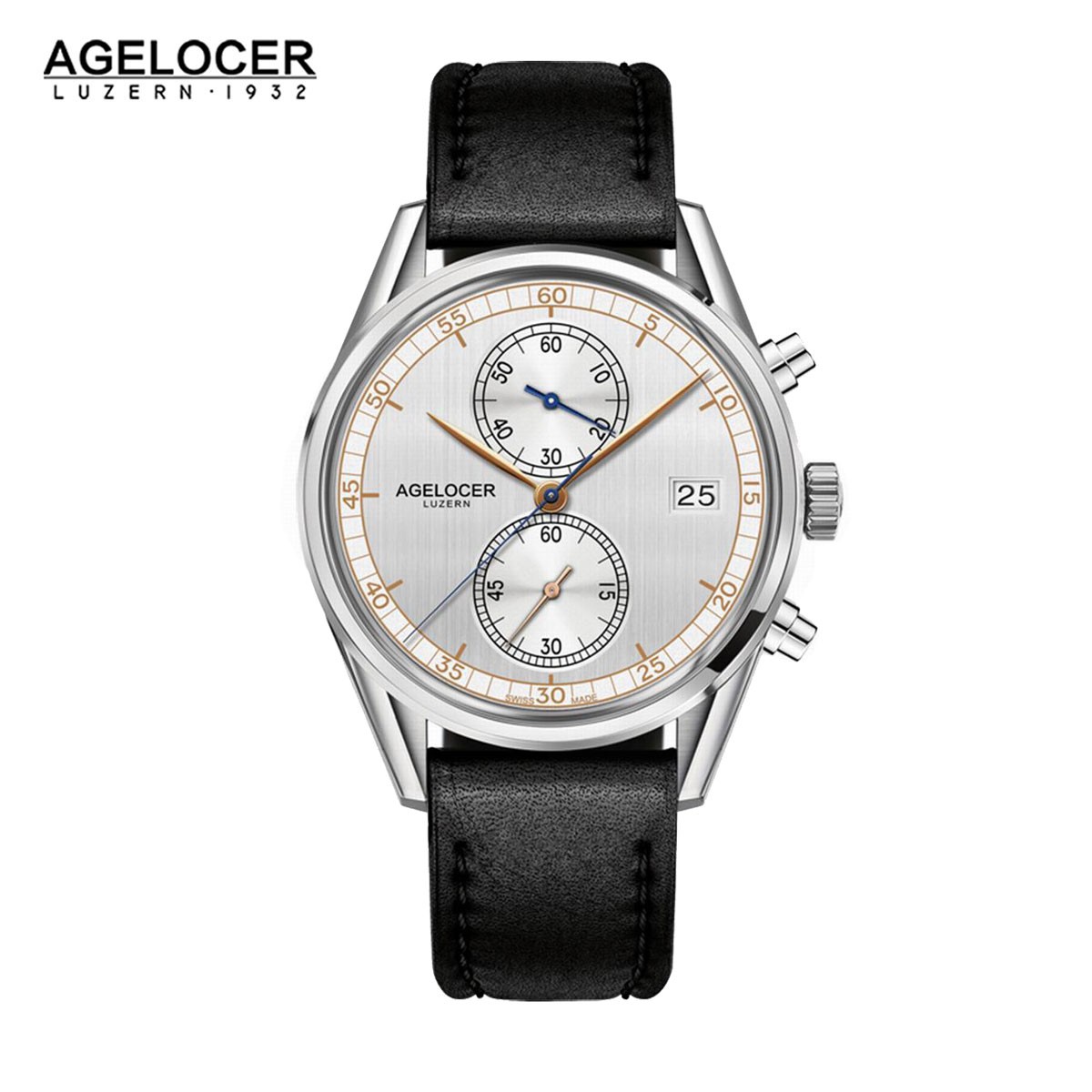 Agelocer Trinidad 40mm Steel 2102A1