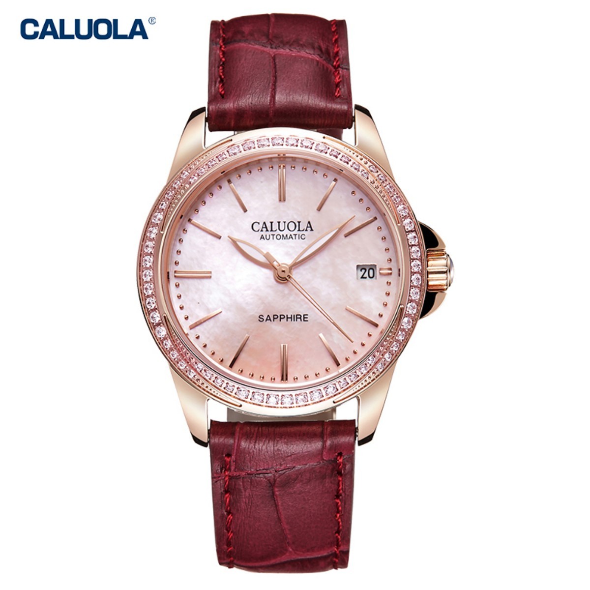 Caluola Women Watch 36mm Rose Gold CA1201ML