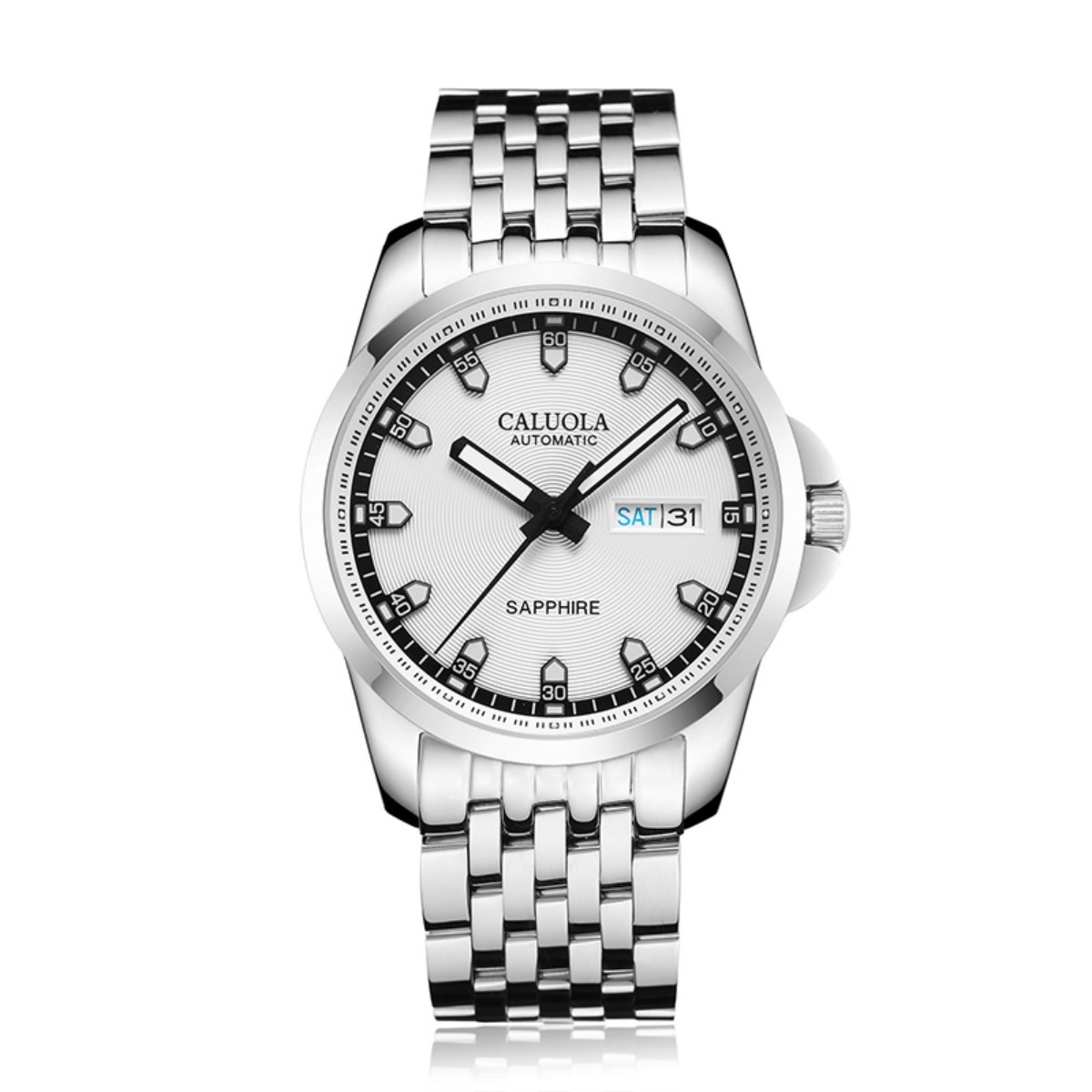 Caluola 42mm Steel Watch 1170