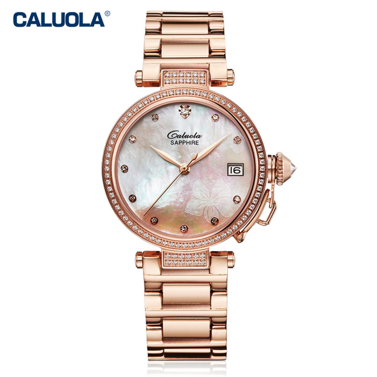 Caluola Women Watch 35mm Rose Gold 1173