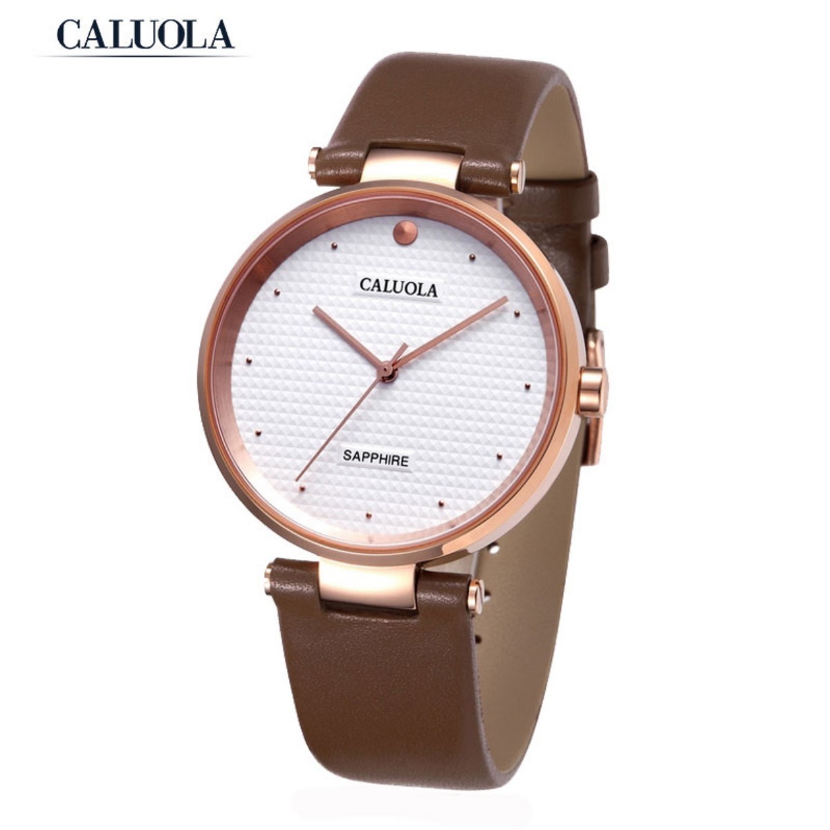 Caluola Women Watch 36mm Rose Gold CA1055