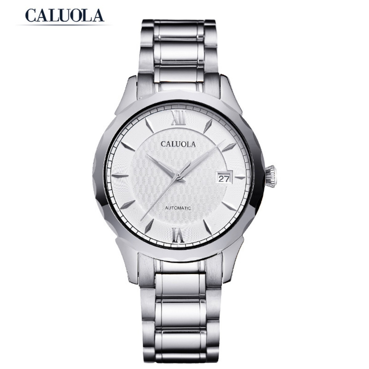 Caluola Men Watch 41mm Steel CA1146