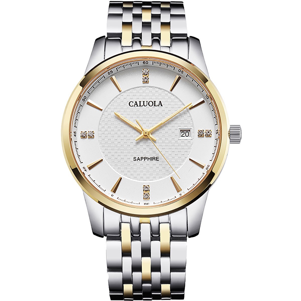 Caluola Men Watch 40mm Two Tone CA1196