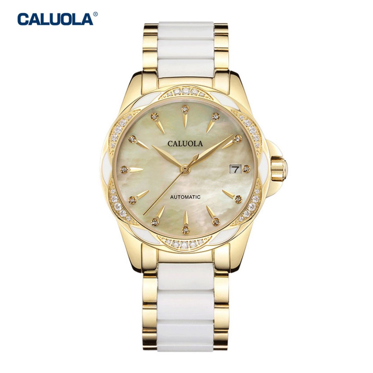 Caluola Women Watch 32mm Yellow Gold CA1206ML