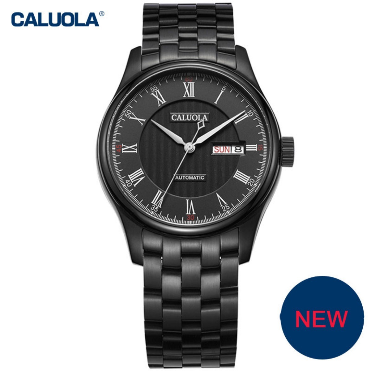 Caluola Men Watch 40mm PVD CA1092M