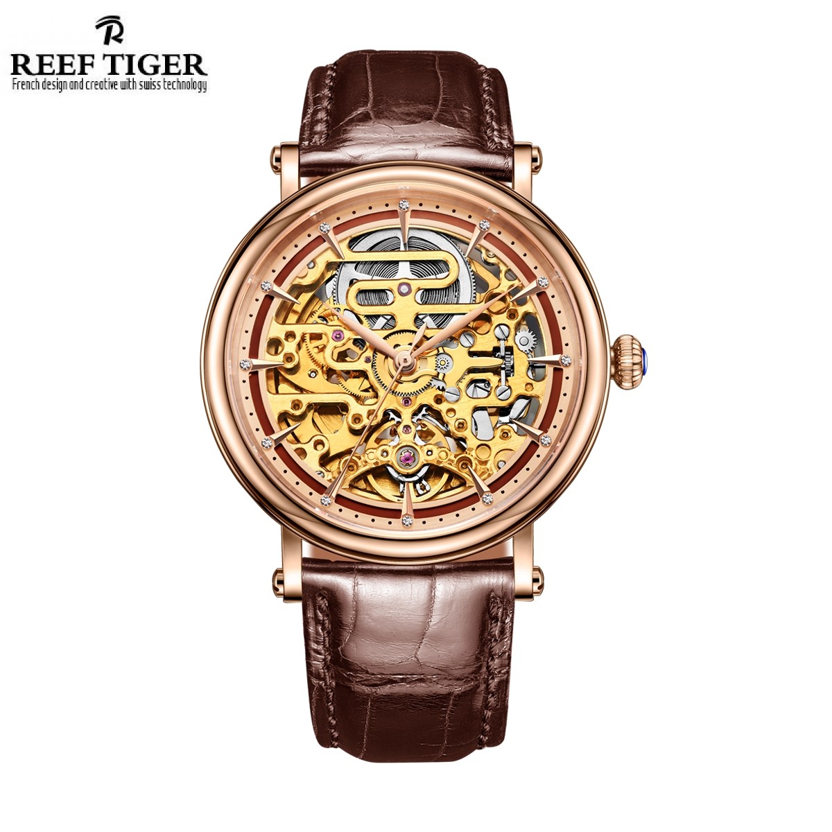 Artist Métiers D'Art 40mm Rose Gold RGA1917-PSB