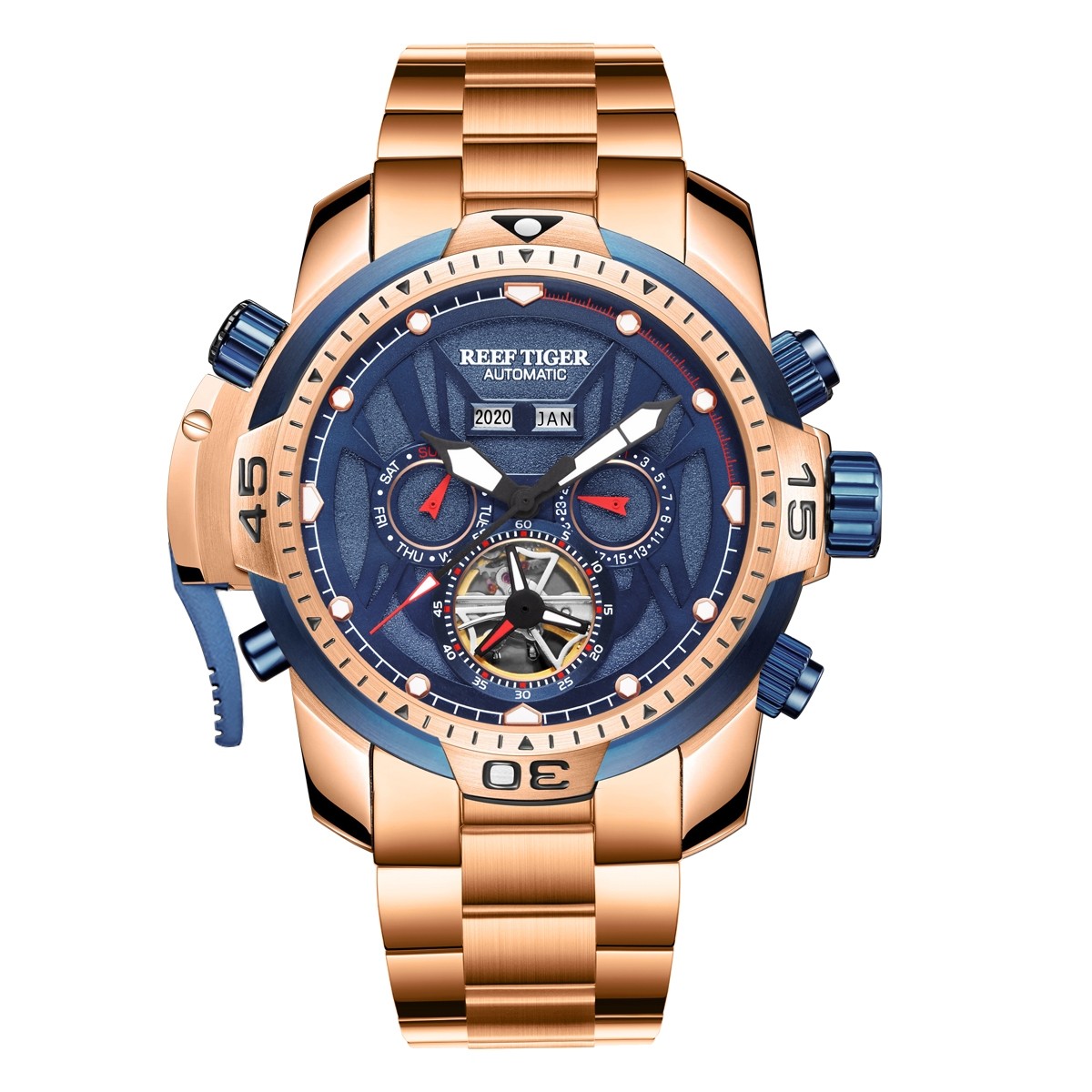 Aurora Transformer 46mm Rose Gold RGA3532-PLP